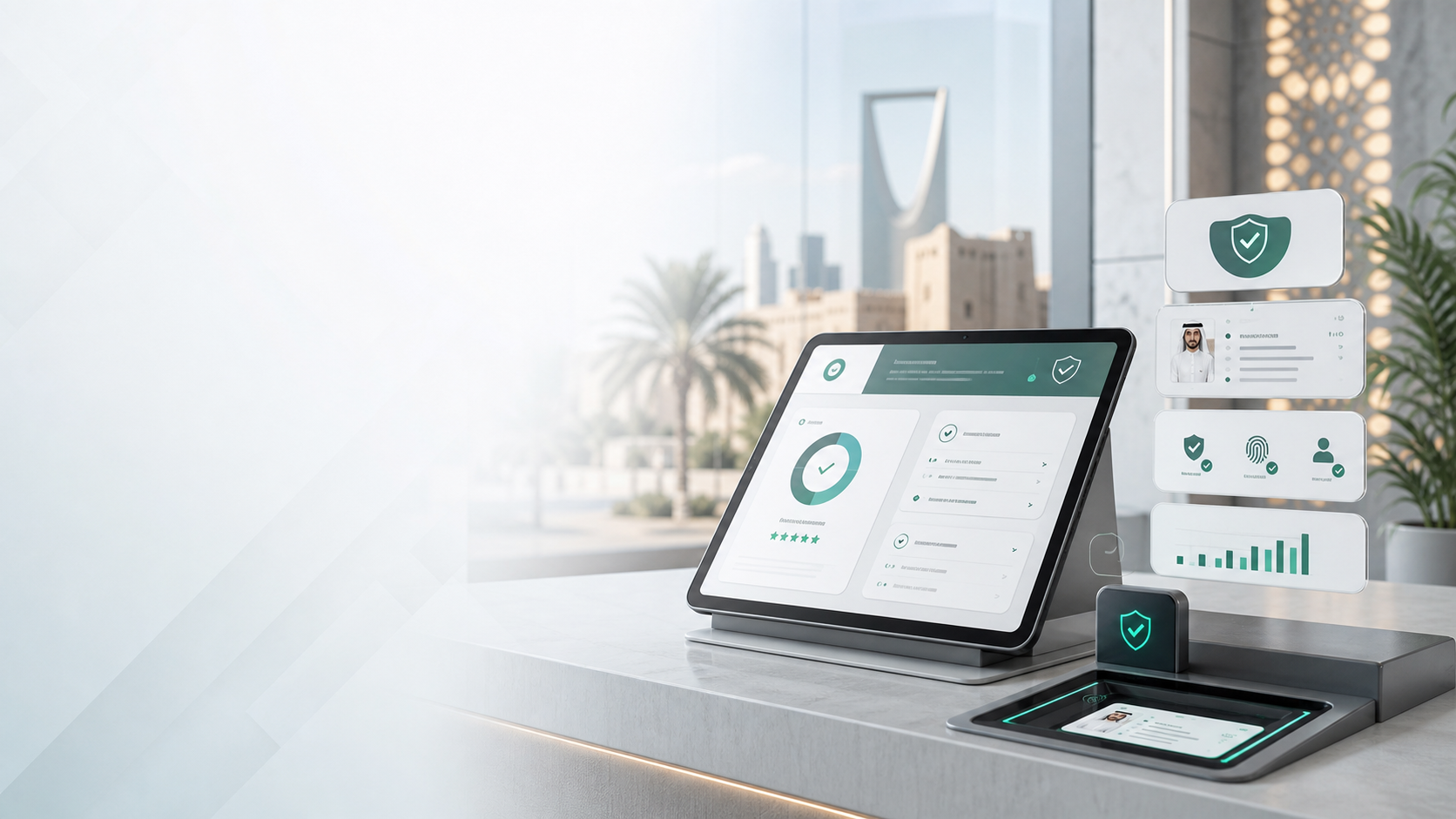 واجهة رقمية للتحقق من الأهلية